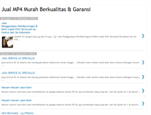 Tablet Screenshot of mp4-mp3murah.blogspot.com