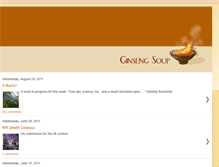 Tablet Screenshot of ginsengsoup.blogspot.com