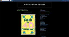 Desktop Screenshot of minstallation.blogspot.com