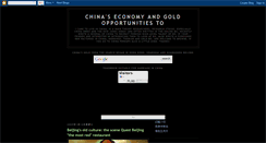 Desktop Screenshot of chinasseconomy.blogspot.com