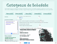 Tablet Screenshot of catequesedabobadela.blogspot.com