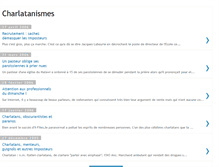 Tablet Screenshot of charlatanismes.blogspot.com
