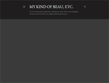 Tablet Screenshot of mykindofbeau.blogspot.com