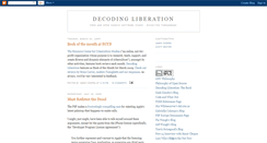 Desktop Screenshot of decodingliberation.blogspot.com