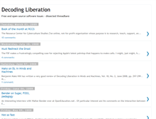 Tablet Screenshot of decodingliberation.blogspot.com
