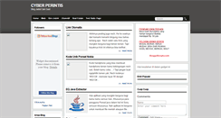 Desktop Screenshot of cyberperintis.blogspot.com