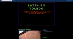 Desktop Screenshot of latinentoledo.blogspot.com