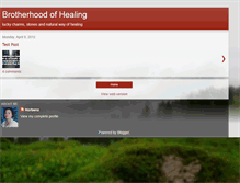 Tablet Screenshot of brotherhoodofhealingml.blogspot.com