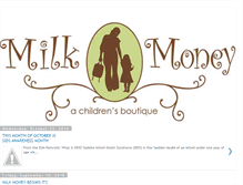 Tablet Screenshot of milkmoneyboutique.blogspot.com