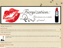 Tablet Screenshot of fieryization.blogspot.com