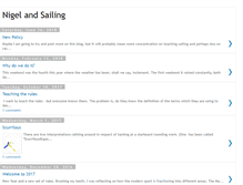 Tablet Screenshot of nigelsailing.blogspot.com