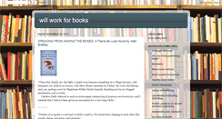 Desktop Screenshot of janawillworkforbooks.blogspot.com