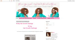 Desktop Screenshot of confessionsofakurlygirl.blogspot.com