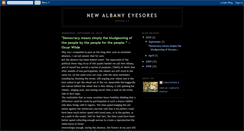 Desktop Screenshot of newalbanyeyesores.blogspot.com