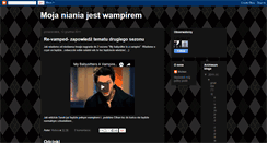 Desktop Screenshot of mojanianiajestwampirem.blogspot.com