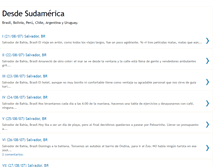 Tablet Screenshot of desdesudamerica.blogspot.com