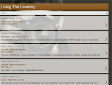 Tablet Screenshot of livingthelearning.blogspot.com