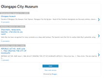 Tablet Screenshot of olongapomuseum.blogspot.com
