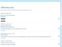 Tablet Screenshot of officehounds.blogspot.com