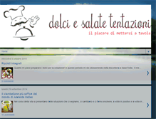 Tablet Screenshot of dolciesalatetentazioni.blogspot.com