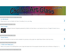 Tablet Screenshot of chellesartglass.blogspot.com