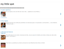 Tablet Screenshot of mylittlespot98.blogspot.com