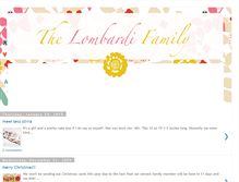 Tablet Screenshot of lombardifamily2.blogspot.com