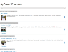 Tablet Screenshot of mysweetprincesses.blogspot.com