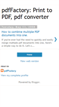Mobile Screenshot of pdffactory.blogspot.com