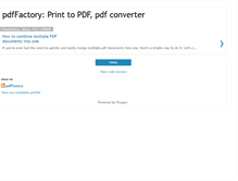 Tablet Screenshot of pdffactory.blogspot.com