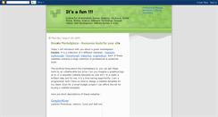 Desktop Screenshot of itsafun.blogspot.com