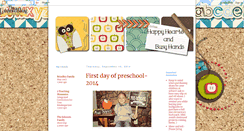 Desktop Screenshot of happyheartsbusyhandspreschool.blogspot.com