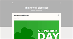 Desktop Screenshot of howellblessings.blogspot.com