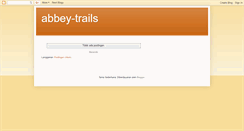 Desktop Screenshot of abbey-trails.blogspot.com