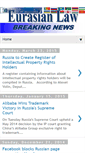 Mobile Screenshot of eurasian-law-breaking-news.blogspot.com