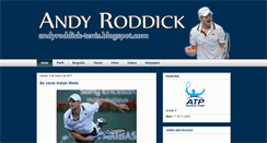 Desktop Screenshot of andyroddick-tenis.blogspot.com