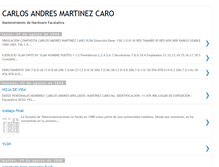Tablet Screenshot of carlosmartinezblog.blogspot.com