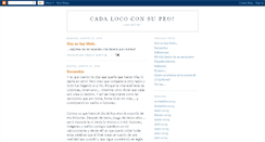 Desktop Screenshot of cadaloco.blogspot.com