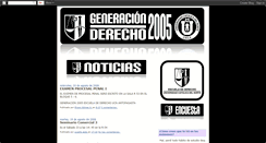 Desktop Screenshot of derechonorte2005.blogspot.com