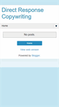 Mobile Screenshot of directresponsecopywritingservice.blogspot.com