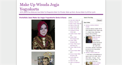 Desktop Screenshot of makeupwisuda.blogspot.com