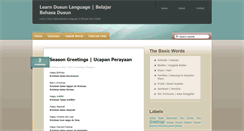 Desktop Screenshot of learndusun.blogspot.com