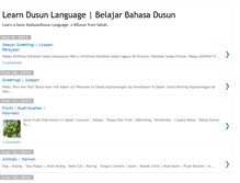 Tablet Screenshot of learndusun.blogspot.com