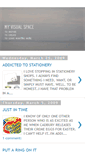 Mobile Screenshot of myvisualspace.blogspot.com