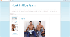 Desktop Screenshot of hunksinbluejeans.blogspot.com