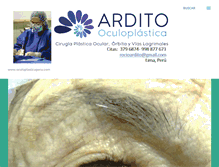 Tablet Screenshot of draarditocirugiaplasticaocular.blogspot.com