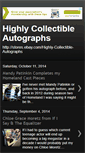 Mobile Screenshot of highlycollectibleautographs.blogspot.com