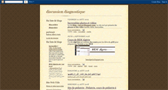 Desktop Screenshot of discussion-diagnostique.blogspot.com