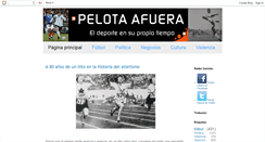 Desktop Screenshot of pelotaafuera.blogspot.com