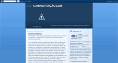 Desktop Screenshot of administracaoptocom.blogspot.com